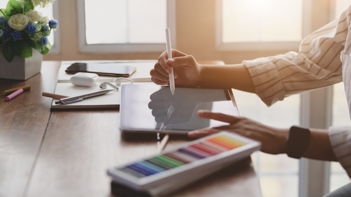 Cloud and devices illustration